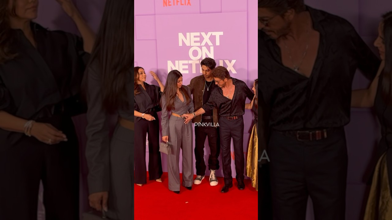 Shah Rukh Khan FIXES daughter Suhana Khan’s OUTFIT🥹♥️ | #shorts #bollywood #srk #family