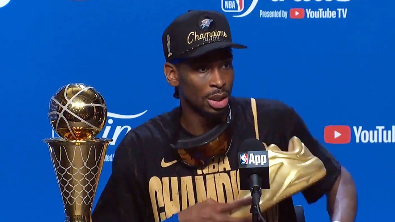 Shai Gilgeous-Alexander on Becoming a NBA Champion, FULL Postgame Interview