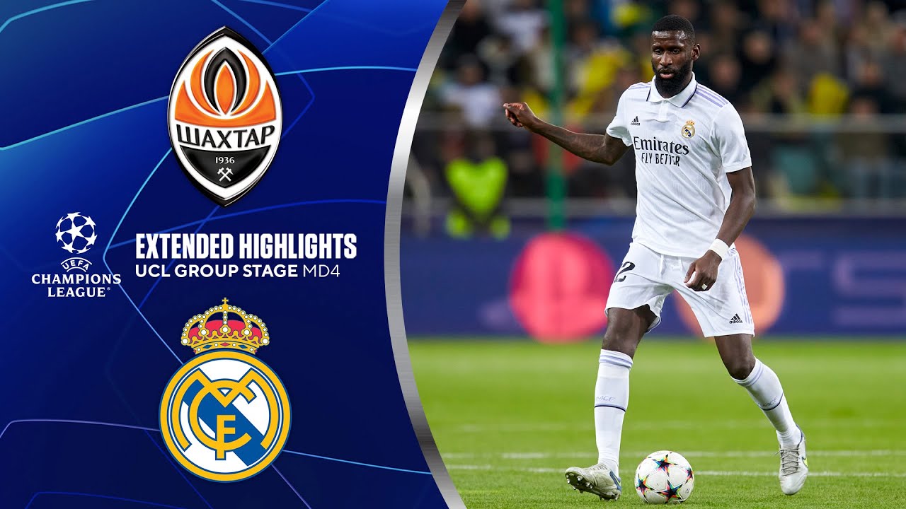 Shakhtar Donetsk vs. Real Madrid: Extended Highlights | UCL Group Stage MD 4 | CBS Sports Golazo