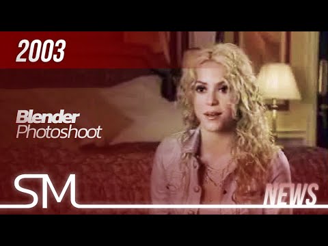 Shakira | 2003 | Blender Photo Shoot