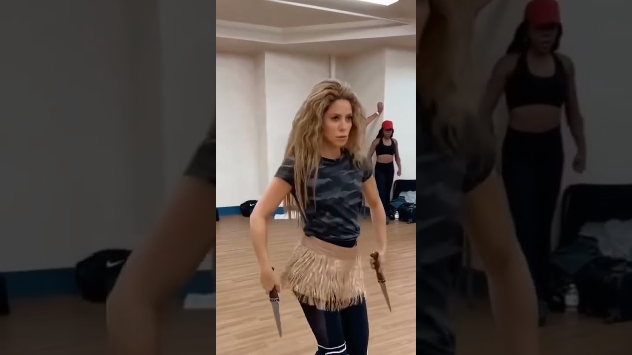 Shakira - Ensayo MTV (VMA) #music #reels