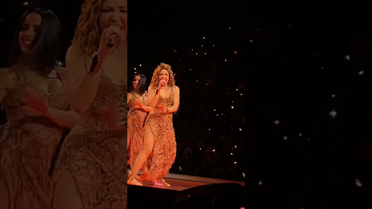 Shakira canta 