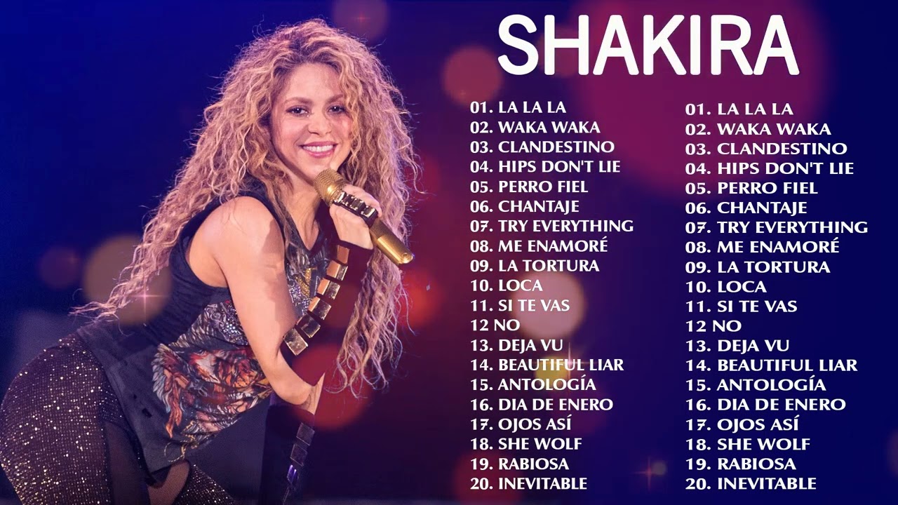 Shakira Greatest Hits 2025 | Best Latin Songs 2025