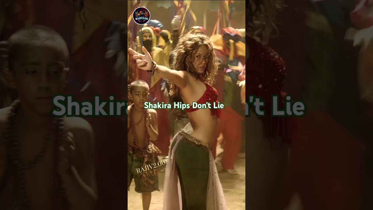 Shakira Hips Don't Lie | Shakira Dance Steps 🔥 #Shakira #Shorts