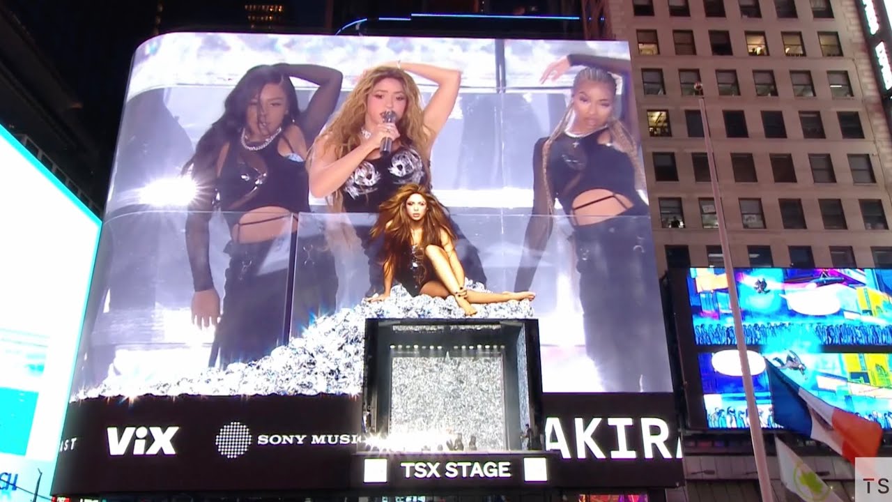 Shakira Live at TSX, Times Square
