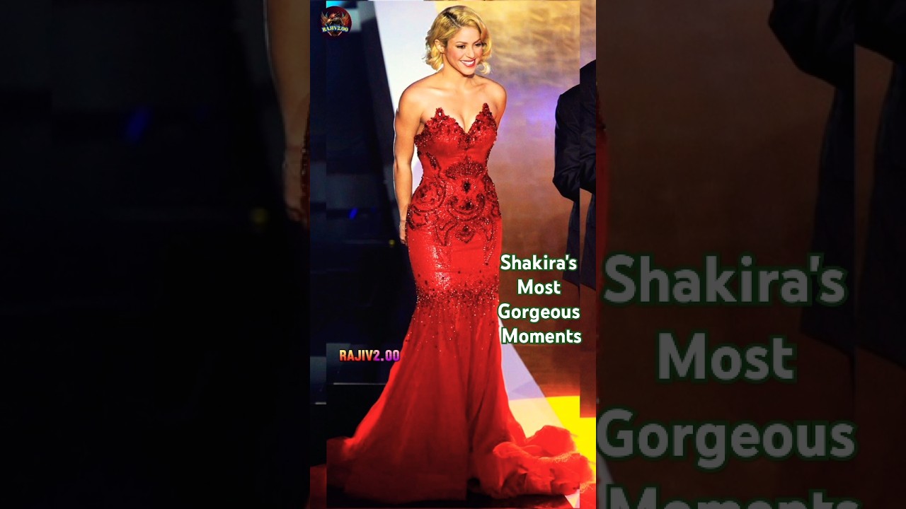 Shakira's Most Gorgeous Moments 🔥 #Shakira #Shorts