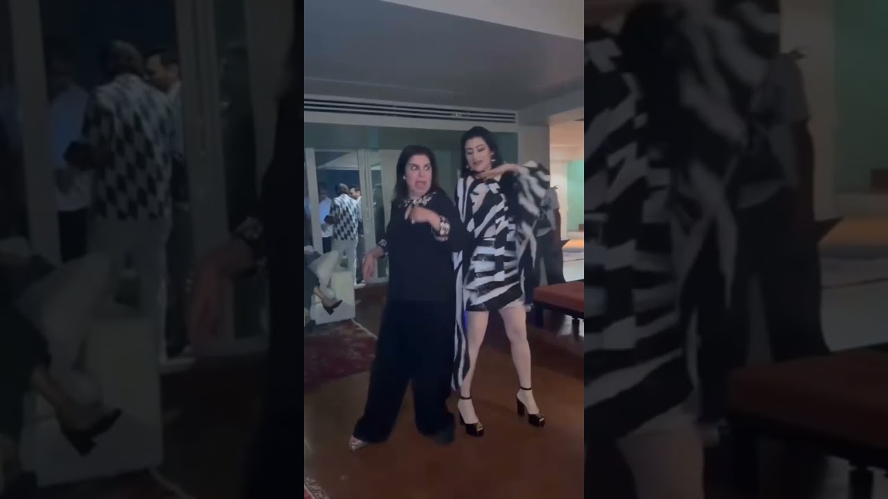 Shalini Passi DANCES with Farah Khan at her birthday bash 🔥 #shorts #shalinipassi #farahkhan