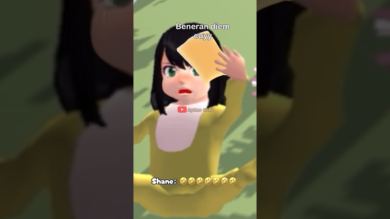 Shane lempar keju ke muka Chiara🤣 #sakuraschoolsimulator #ayanocchi