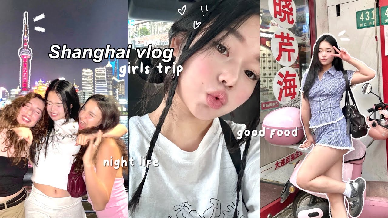 SHANGHAI VLOG🥟: Crazy Girls trip, 7 story club, fan meeting, shopping etc.