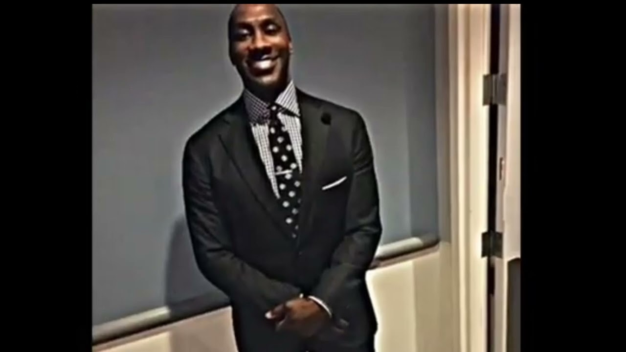 shannon sharpe meme template (black man with confidence)