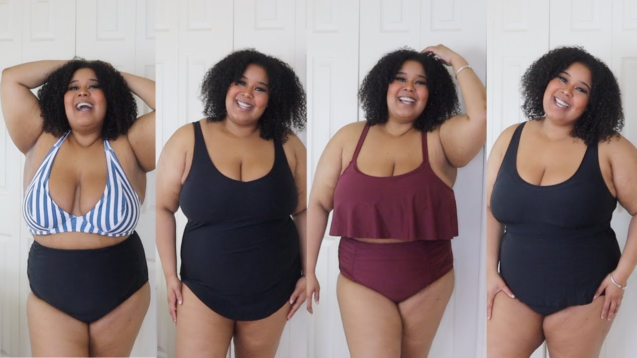 Shapermint Plus Size Bathing Suit Haul | Swimwear Obsessed !