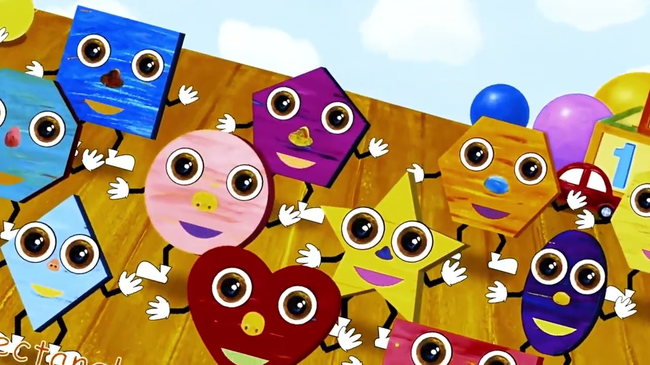 shapes show intro effects - funny shapes