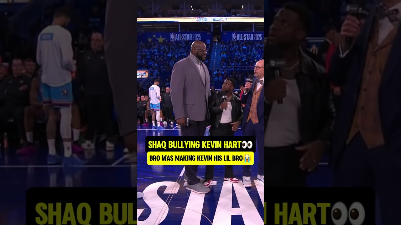 Shaq had Kevin Hart SHOOK😭