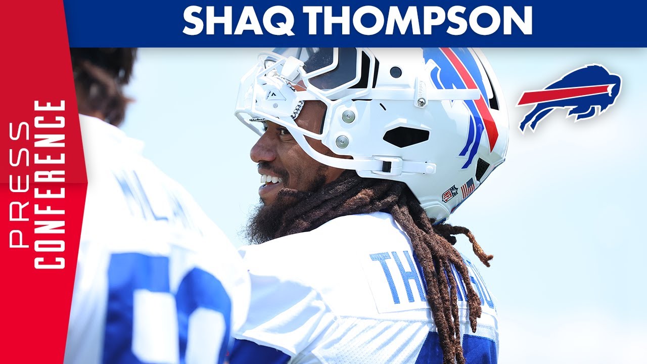 Shaq Thompson: “A Lot of Excitement” | Buffalo Bills