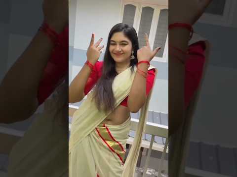 Sharanya nair hot saree navel