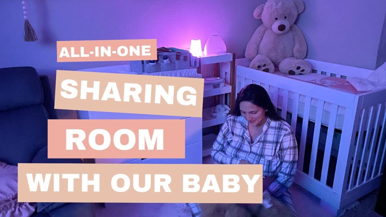 Sharing room with our baby! nursery/master room tips.