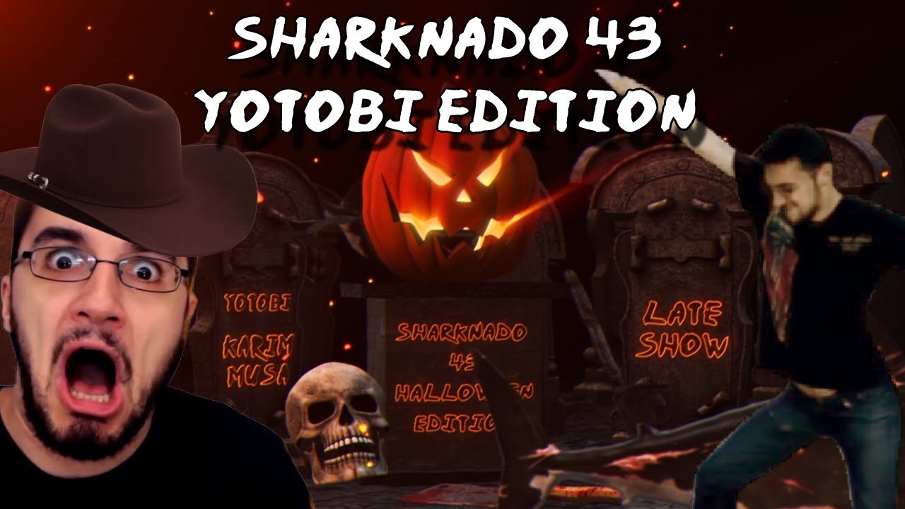 Sharknado 43 - Halloween Edition ( YOTOBI GreenScreen ) | ARAKRIS