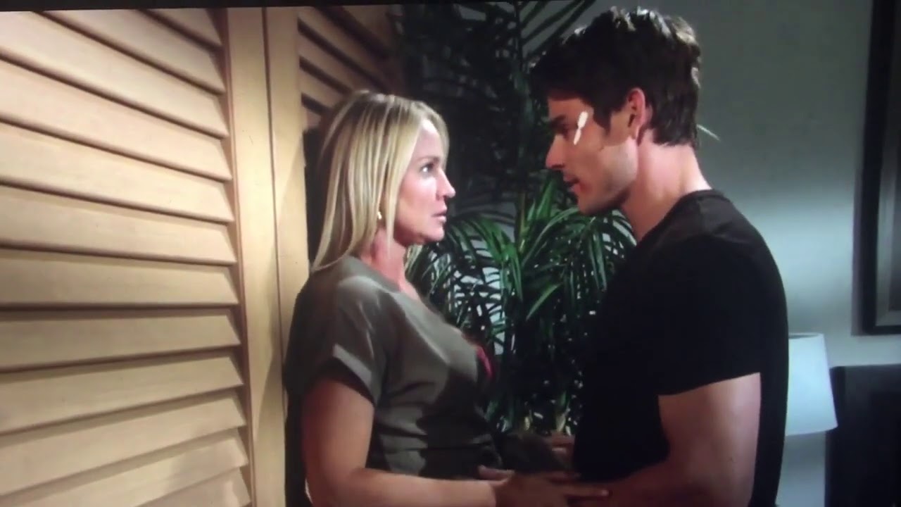 Sharon Case kiss scene