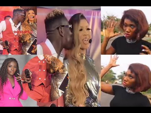 Shatta Wale jacks as he sm00ches Serwaa Amihere on stage | Wendy Shay going m@d? + Fella Makafui