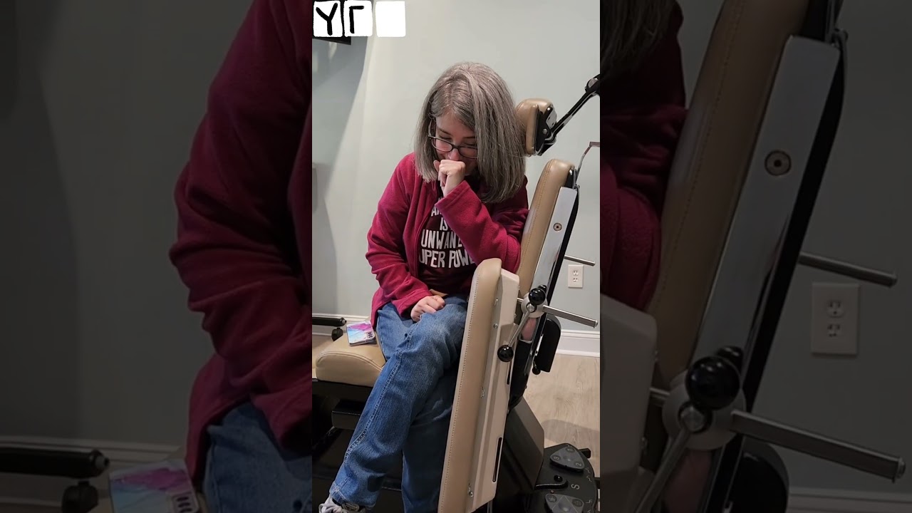 She burps like a man when she's anxious