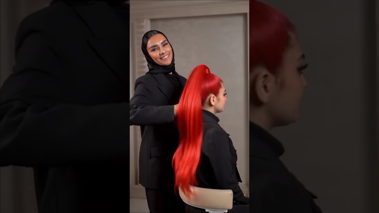 She Did Something Unique with Her Red Hair ❤️