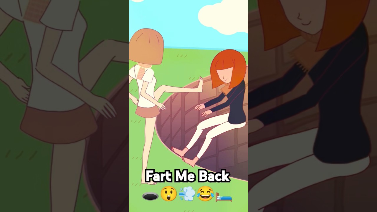 She Farted So Much, the Dream Had Wind Physics 🕳😲💨😂🛏 #cartoon #jokes #laugh #funny #comedy #haha