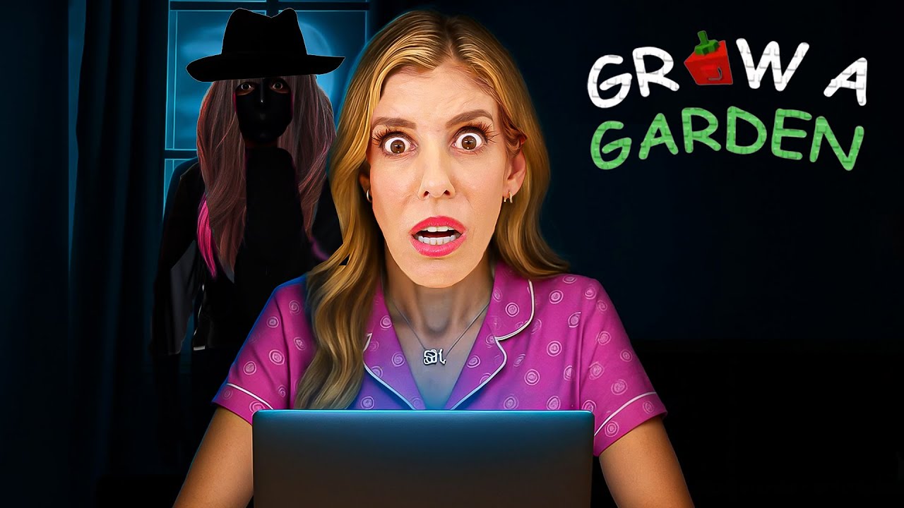 She FOUND US Playing Grow a Garden for First Time