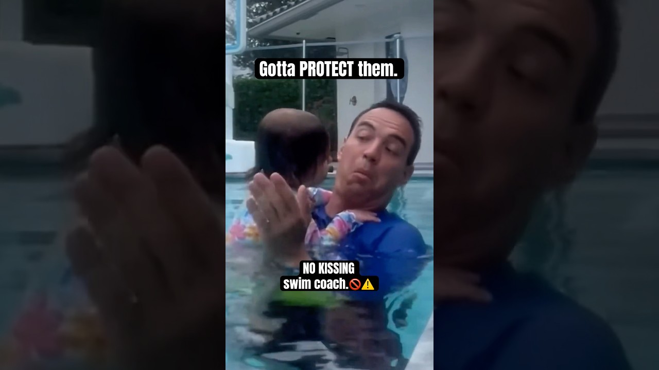 SHE GOT CONFUSED AND TRIED KISSING SWIM COACH⚠️