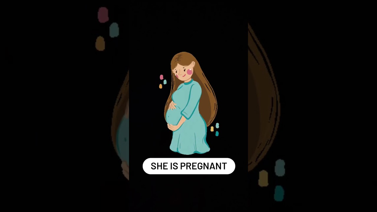 #she #is #pregnant #pregnancy #hamile #ingilizce #english