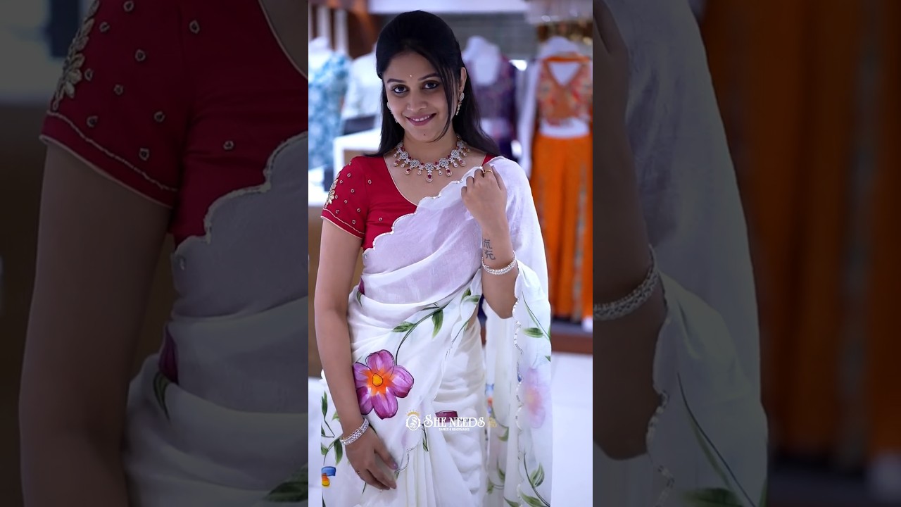SHE NEEDS SAREES & READYMADESWORLD|She Needs Saree World #shorts