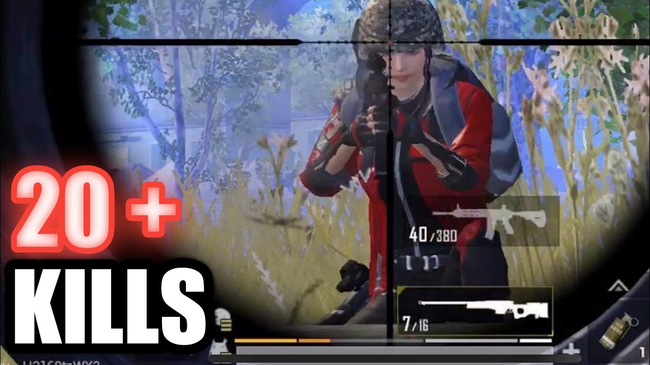 She was SCARED so she tried to HIDE | PUBG MOBILE