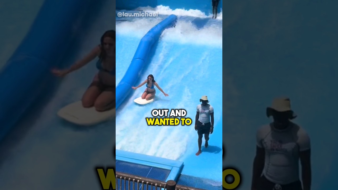 She Was Surfing When She Lost Her Clothes 😱
