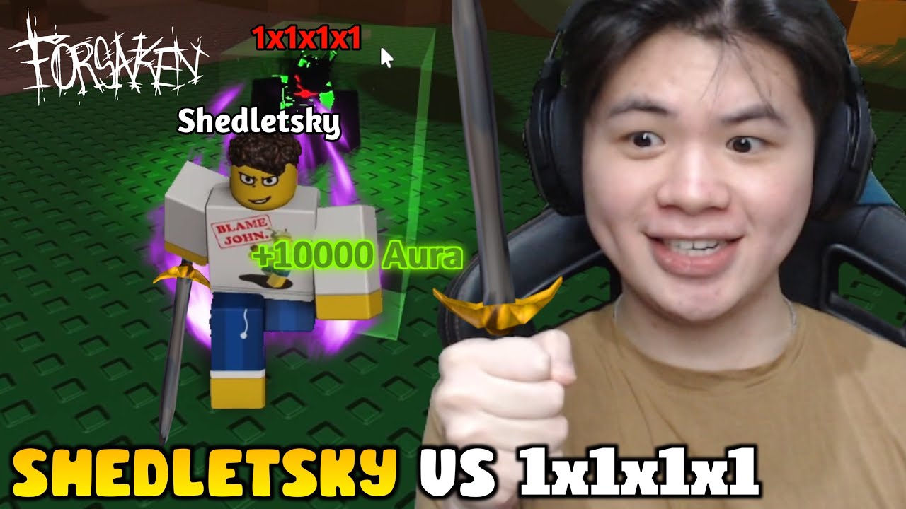 SHEDLETSKY VS 1X1X1X1!! WE TELL YOU THE KILLER!! | Roblox Forsaken - Indonesia