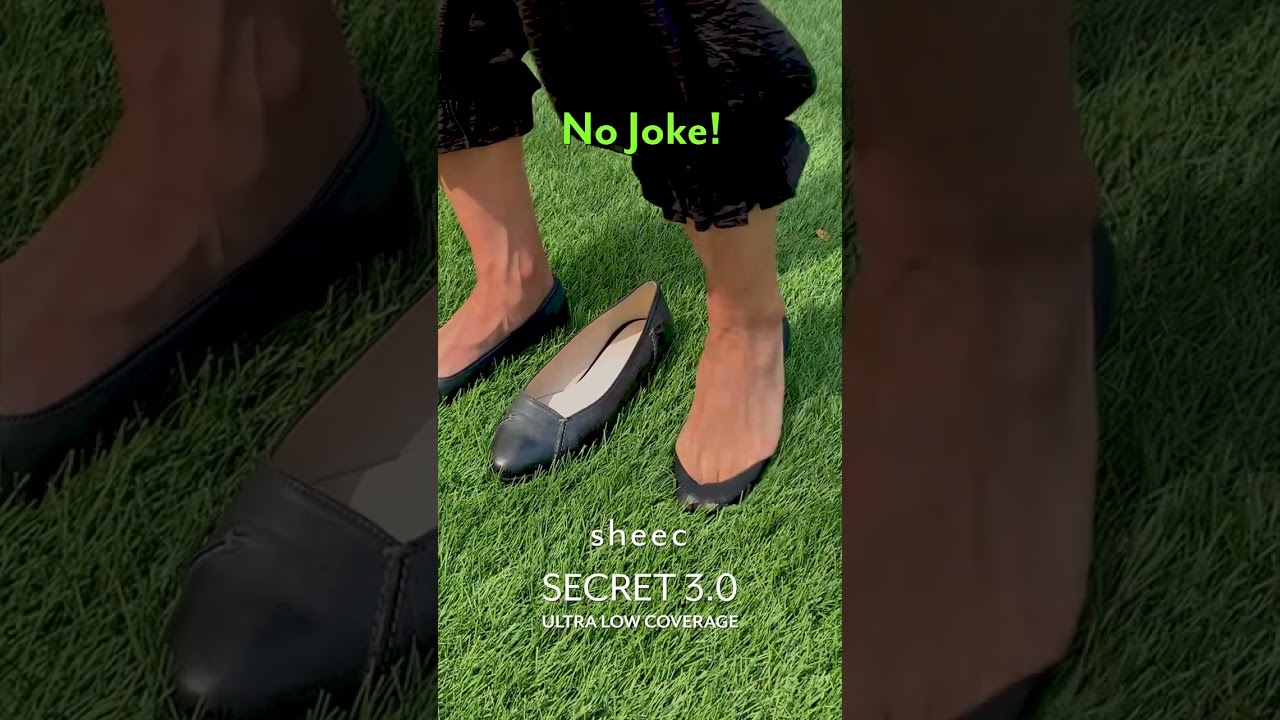 Sheec: No Show in Ballet Flats! #shorts