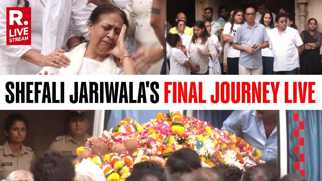 Shefali Jariwala’s Death Case: Actress Shefali Jariwala's Body Brought To Her Residence