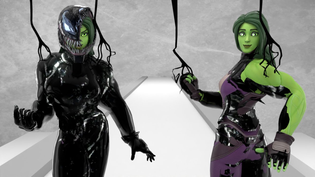 She-Hulk - Venom Transformation