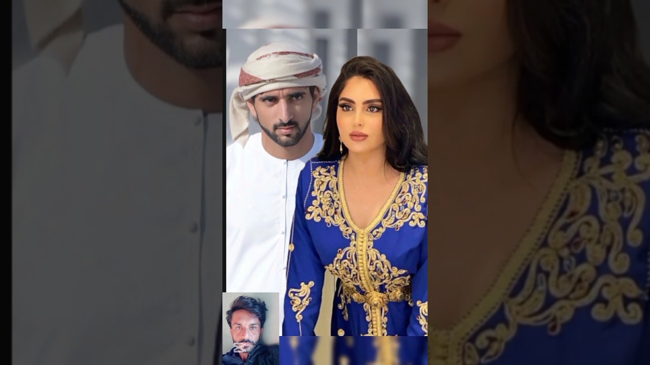 Sheikh Hamdan With His Wife 👰 Princess Dubai #dubai #sheikh #shorts