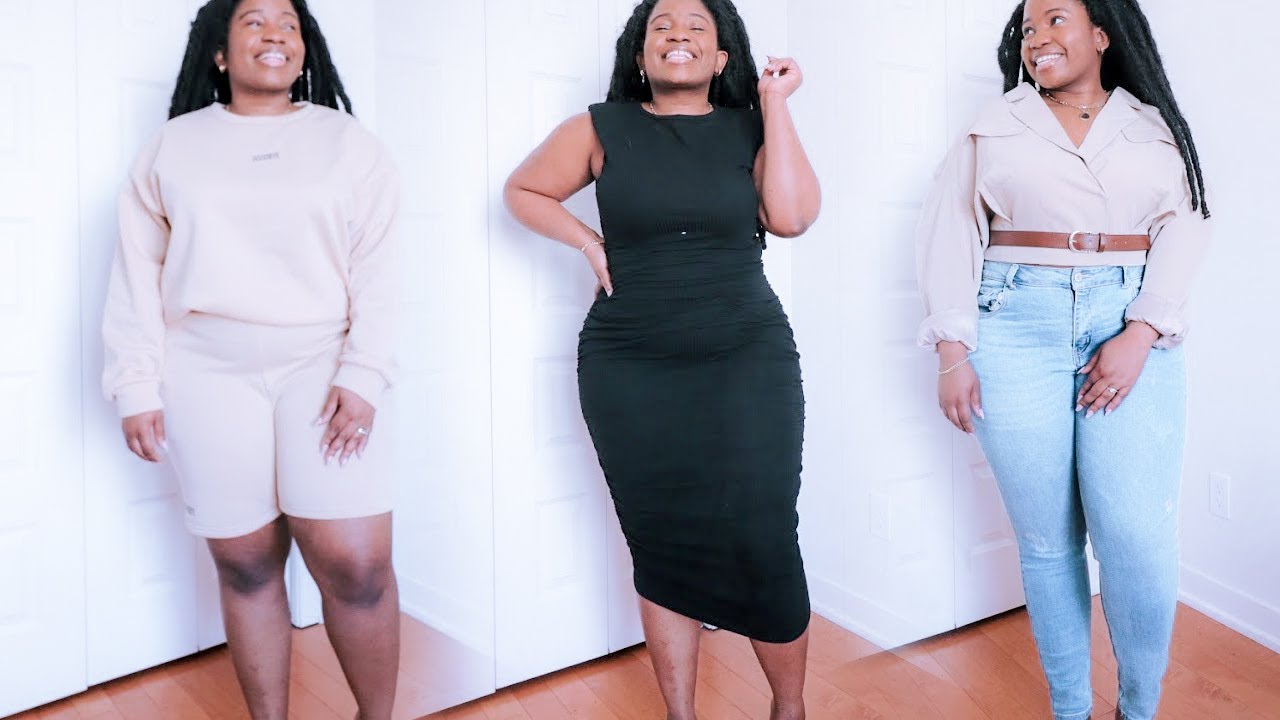 Shein Curvy Plus-Size try on haul | Sophia Tim