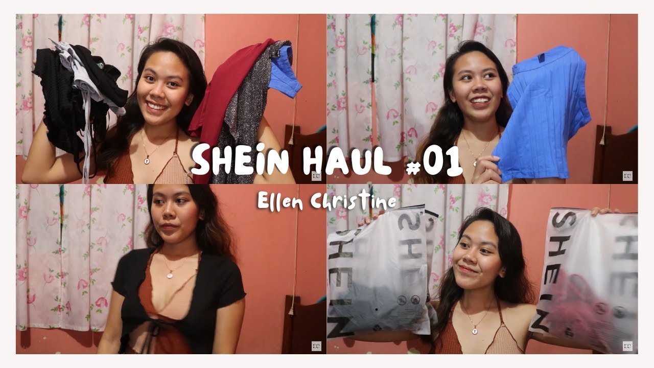 SHEIN HAUL 01 | PHILIPPINES | ELLEN CHRISTINE | #Filipina #pinay #Philippines #Shein #SmallYoutuber