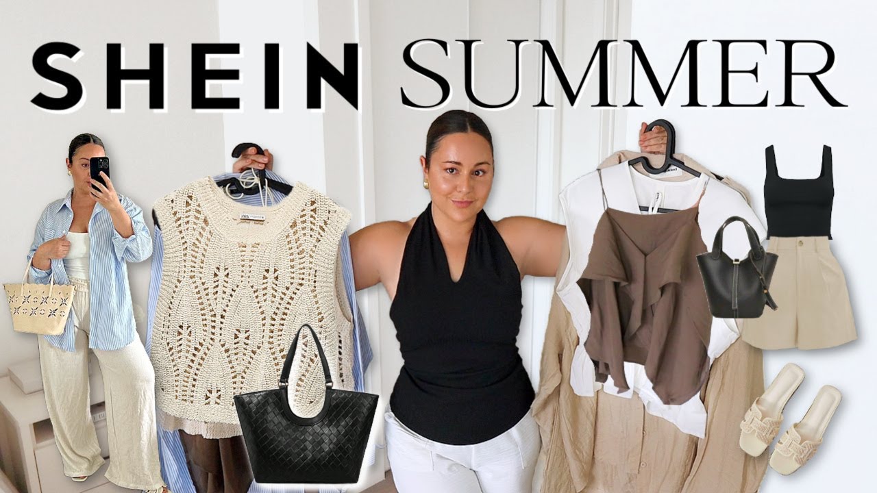 SHEIN SUMMER HAUL - How to Look Expensive on a Budget, Summer Outfits, Wardrobe Basics!