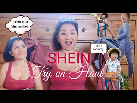 SHEIN TRY ON HAUL /FIRST TIME MAG ORDER ONLINE / FILIPINA AMERICAN FAMILY VLOG