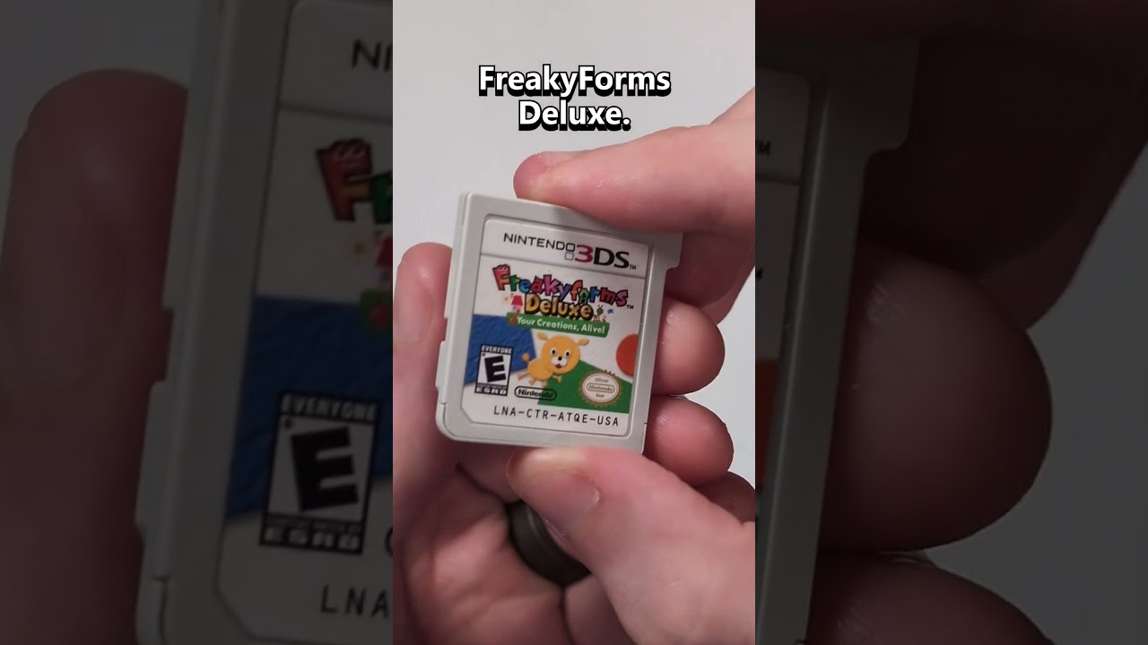 shelf shorts p9: cartridges with dark secrets #nintendo #dsi #nintendodsi #3ds #homebrew