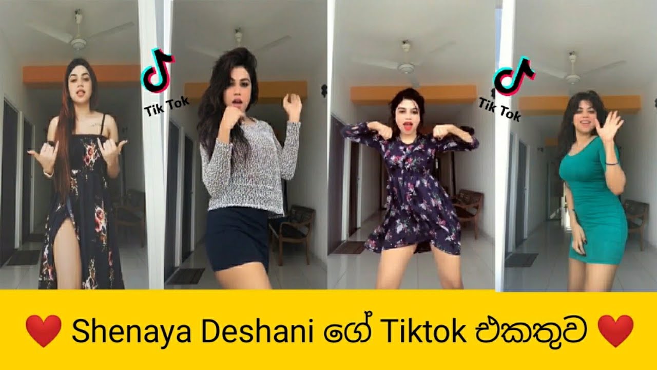 Shenaya Deshani Tiktok video collection - Sri lanka | Tiktok