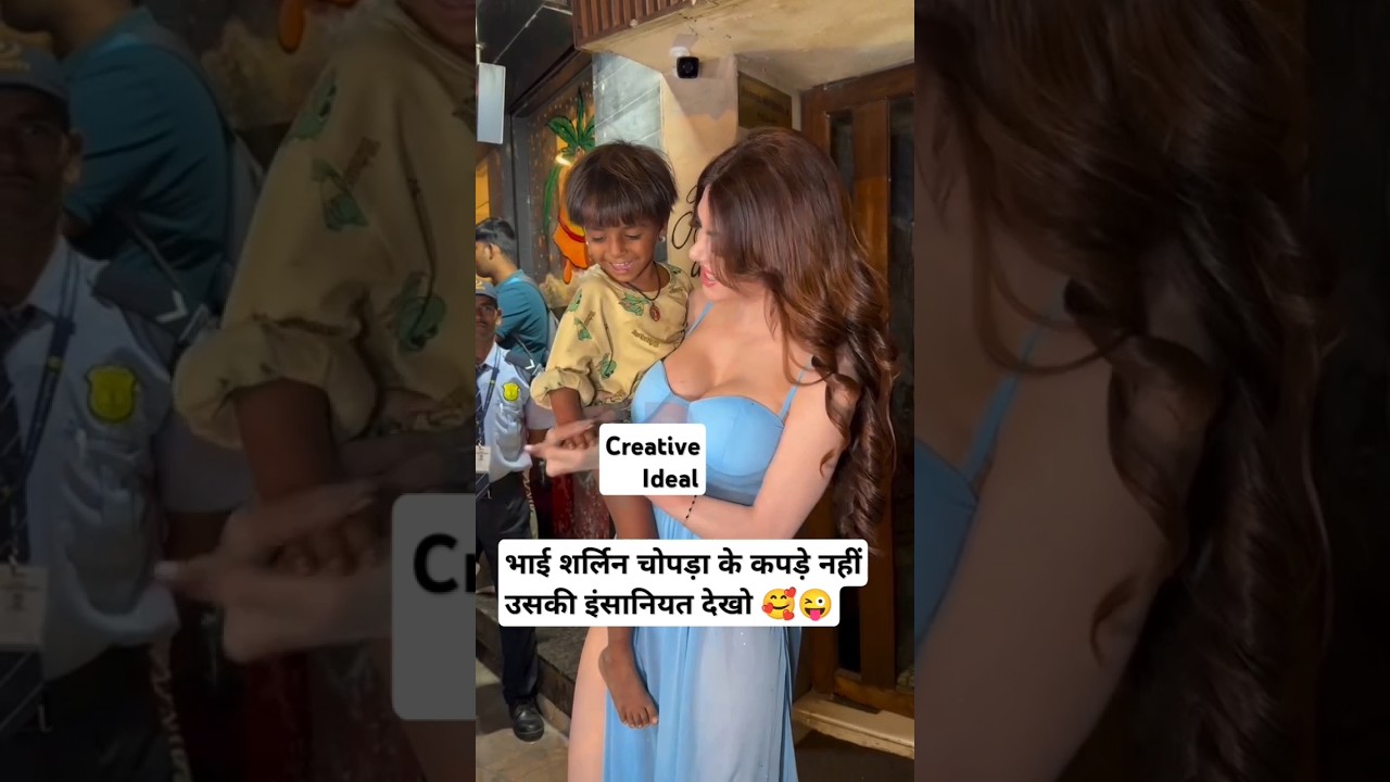 Sherlyn Chopra Very Humble ❤️ Moment 😜#shorts