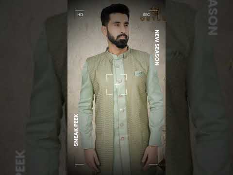 Sherwani with Kurta Pajama