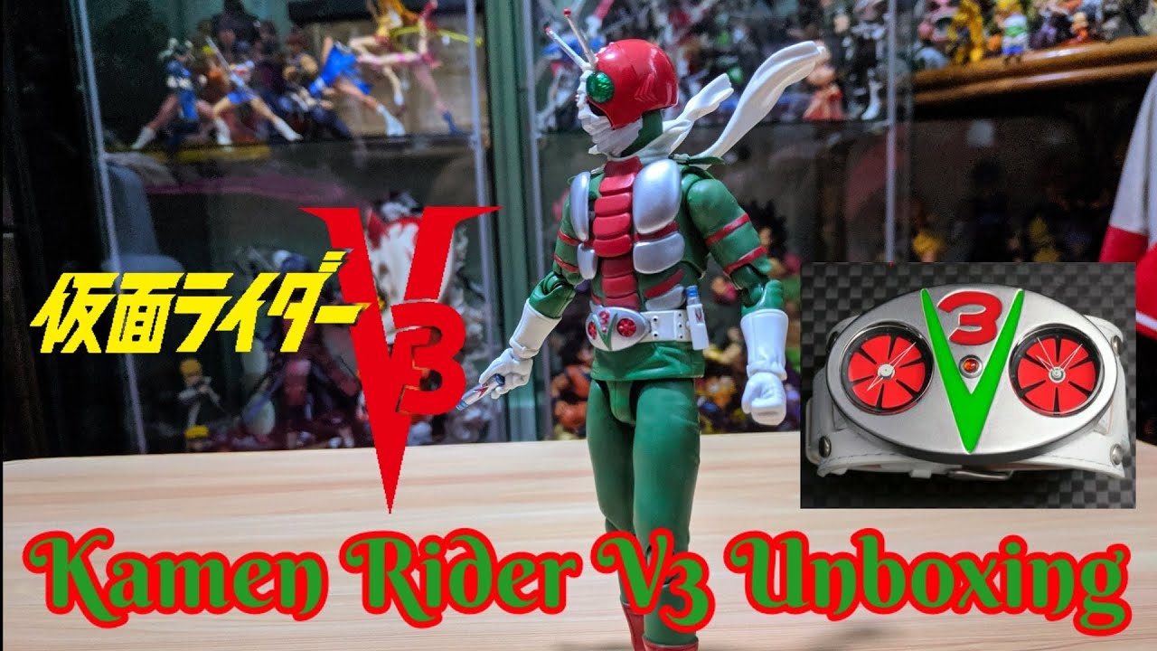 ShFiguarts Kamen Rider V3 Unboxing