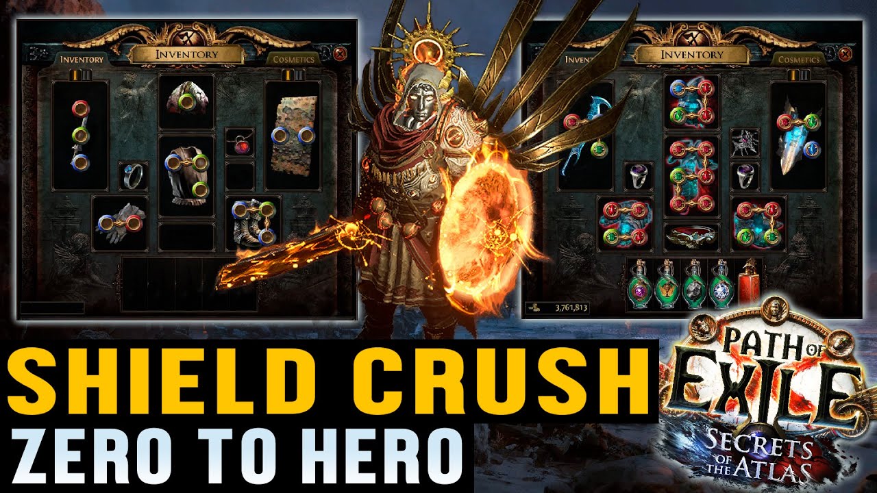 Shield Crush Champion - From Zero To Hero - Secrets of the Atlas (3.26) - Part 2