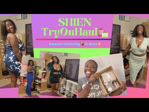 SHIEN TryOnHaul👚 | Amazon Unboxing📦 #Shein #AmazonUnboxing