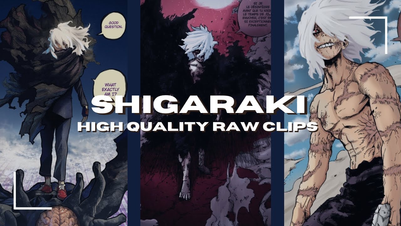 Shigaraki Raw High Quality Clips For Editing