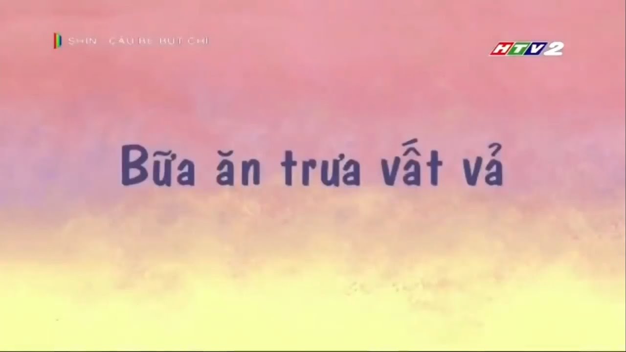 shin cậu bé bút chì - bữa ăn trưa vất vả